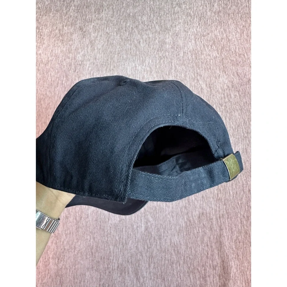 Academy Fits SMASH Embroidered Black Cotton Baseball Cap Hat Adjustable Dad Hat
